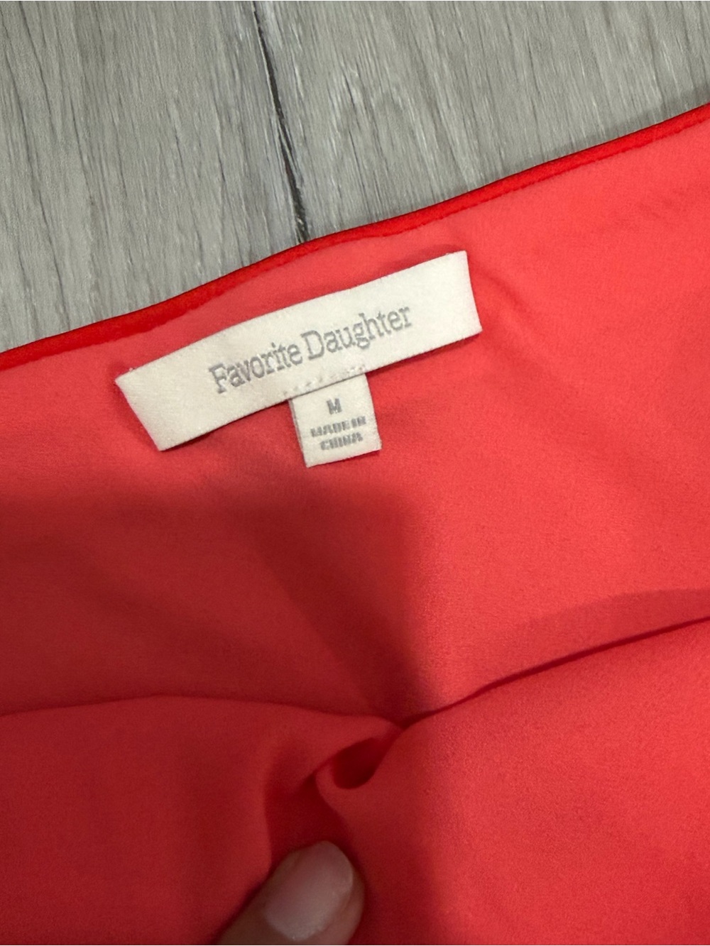 Women’s Favorite Daughter The Favorite Maxi Skirt in Red Size Medium Retails $21 - Picture 3 of 5